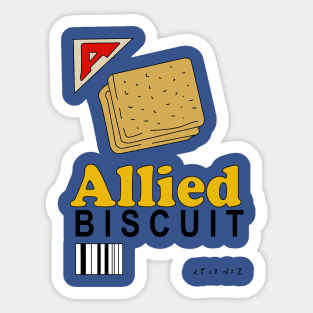 Simpsons - Allied Biscuit Sticker